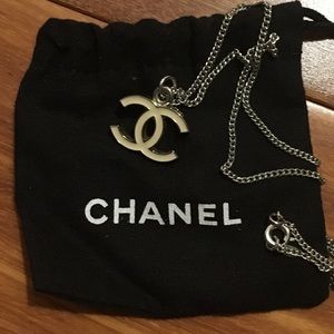 Authentic Chanel Enamel Pendant Necklace